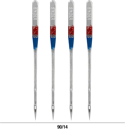 4723 Universal Regular Point Sewing Machine Needles, Size 90/14, 4-Count